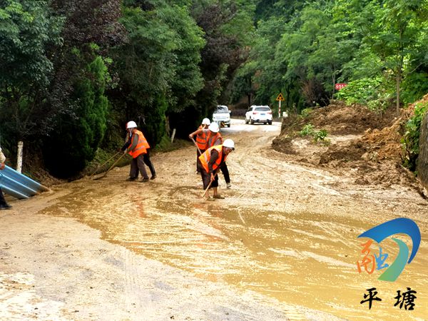 平塘：齐心协力疏道路万众一心保畅通(图4)