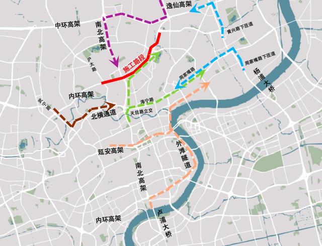 内环高架这项工程再启动！相关路段交通受影