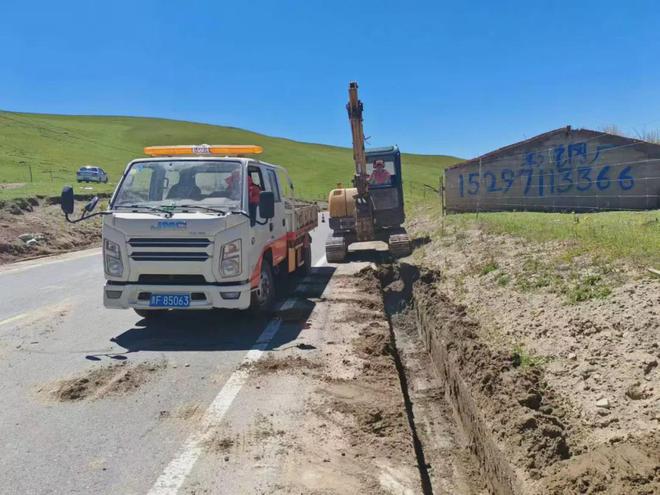 果洛公路总段多措并举做好秋季公路养护工作(图7)