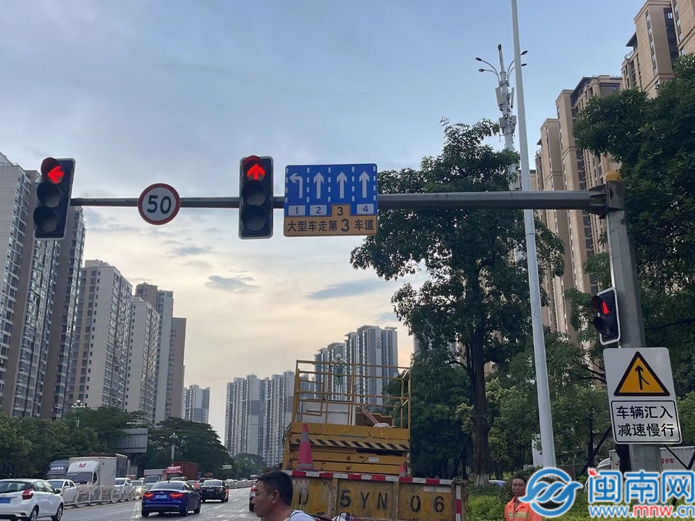 试点！晋江池店这一路段推行大型车辆安全通