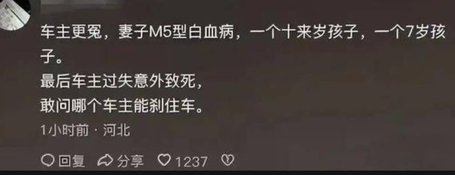 男孩骑行被碾压案司机已被逮捕白血病妻子发声：20万补偿被退回(图25)