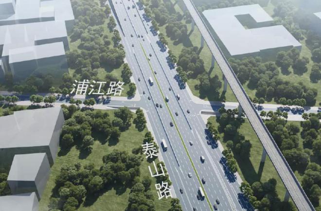 泰山路（黄泰立交-汕昆高速出入口）即将启