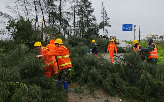 广东因台风灾毁中断的普通国省道全部抢通!接下来广东的天气(图3)