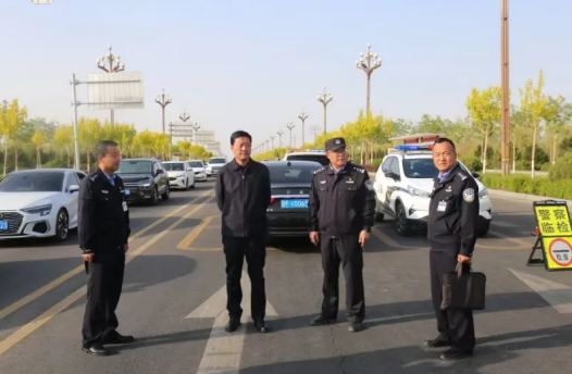 唱响交通安全主旋律金塔公安倾力绘就路畅人安的平安画卷(图1)