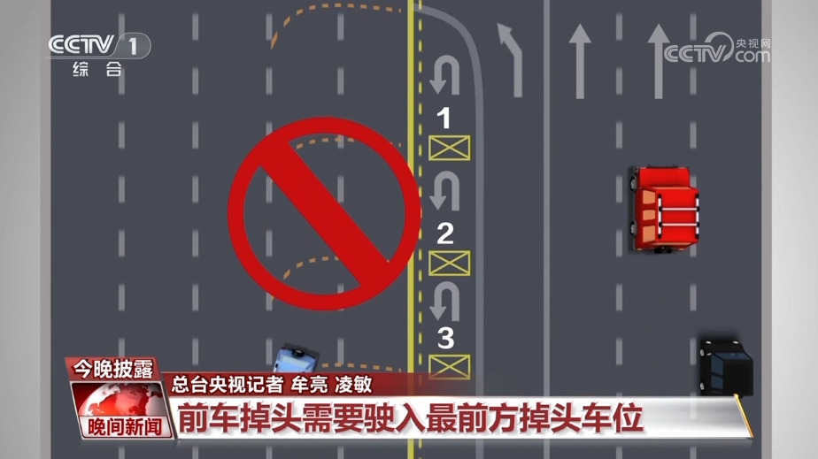 多地上线“多车联动掉头”新型通道车辆应该怎么走？(图5)