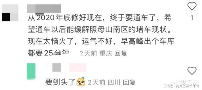 不可思议！重庆星光隧道北延线通车后照母山片区居然更堵了(图5)