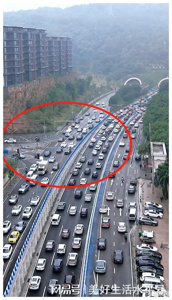 不可思议！重庆星光隧道北延线通车后照母山片区居然更堵了(图7)