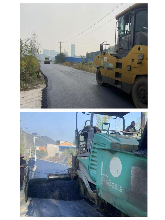 石震村：道路刷黑畅出行铺就幸福民生路