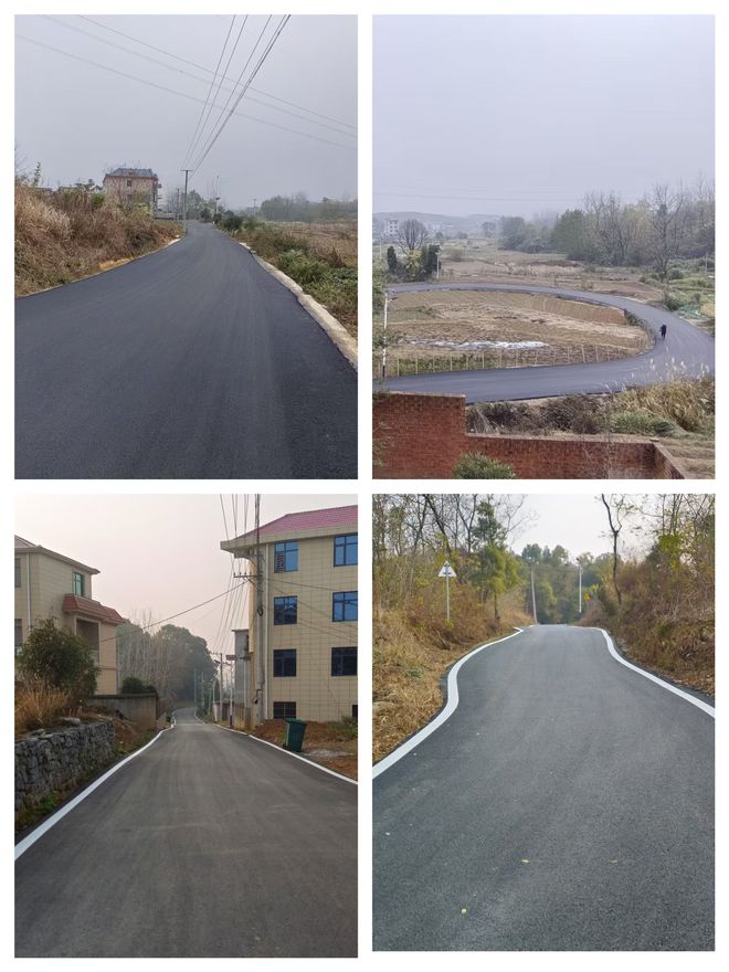 石震村：道路刷黑畅出行铺就幸福民生路(图2)