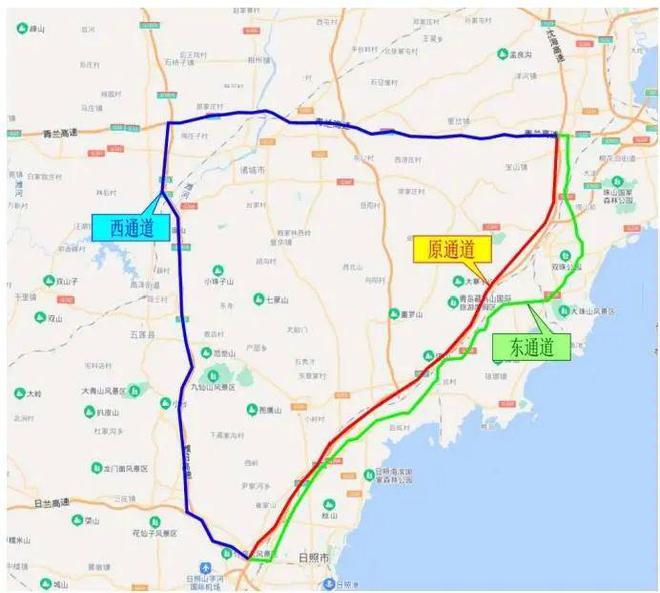 最新通告：12月31日起青岛这段高速将封闭施工(图2)