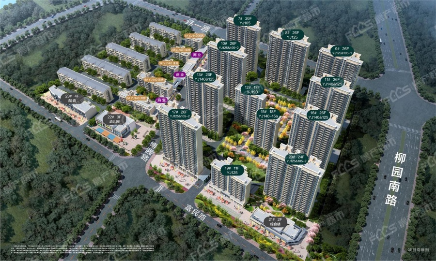 碧桂园·凤凰壹品小区平面图？开发商是哪家