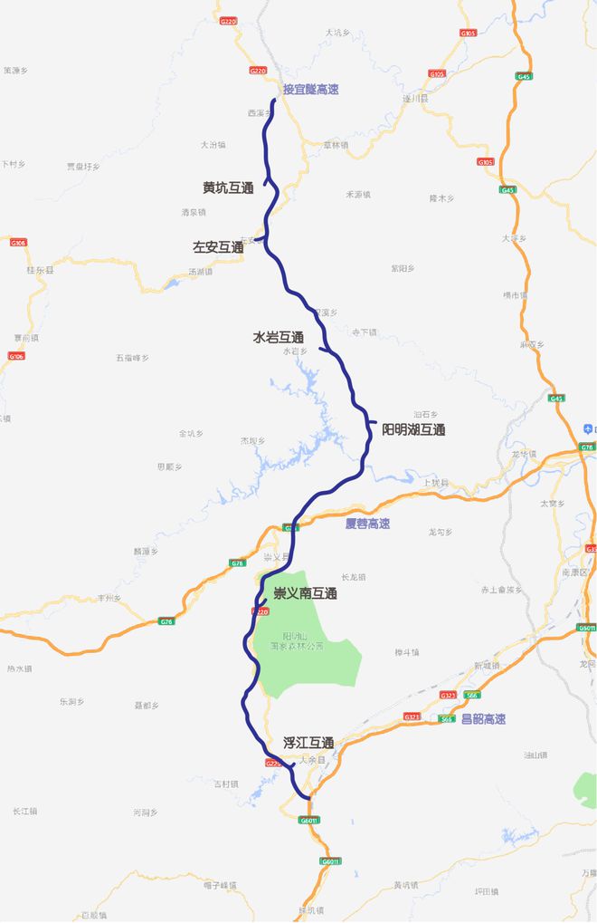 启动标志牌安装！赣州这条高速计划今年通车(图2)