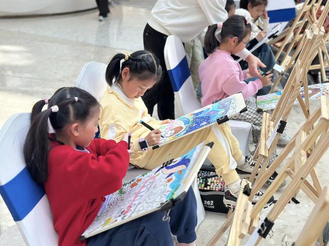 守护“慈”水幸福“溪”望！30支画笔在“中国水周”绘出“未来水世界”(图5)