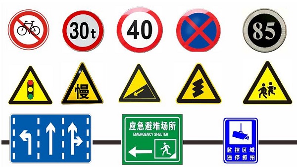 这里有份快速识别交通标志牌攻略速来查看！(图1)