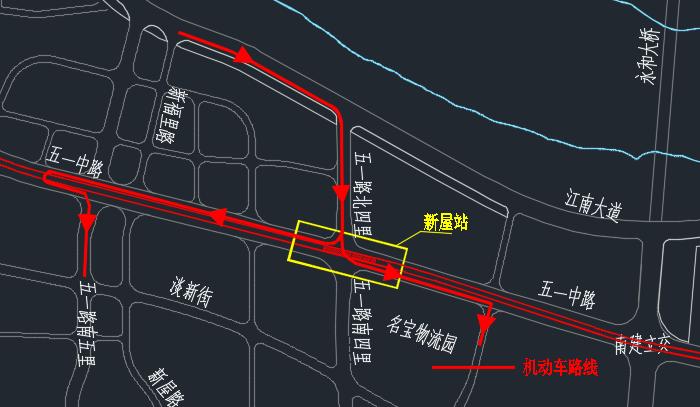有关地铁6号线！南宁这个路口实施临时交通管制→(图2)
