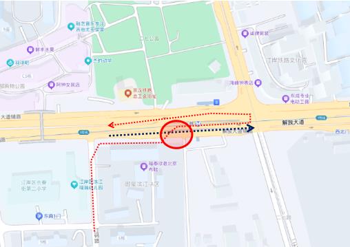 秋季新增6所中小学、幼儿园部分路段占道施工武汉江岸交警提示！(图4)