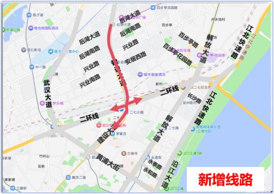 国庆新增“三出一进”跨线桥这里的交通有变化了(图3)