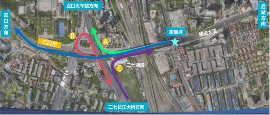 国庆新增“三出一进”跨线桥这里的交通有变化了(图6)
