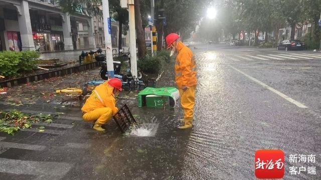 应对台风影响海口全力做好民生服务保障和灾