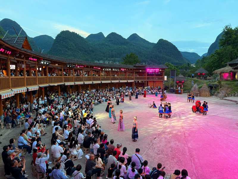 诚意打底风景出圈！网友点赞：“荔波文旅上大分”(图5)