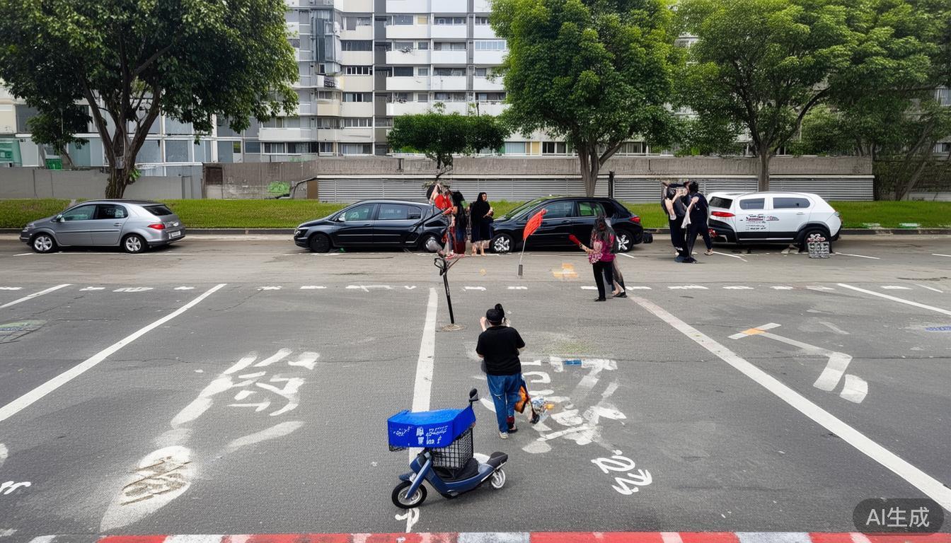 澳龙新城C区现花式抢占停车位！隐患重重谁来管？(图3)