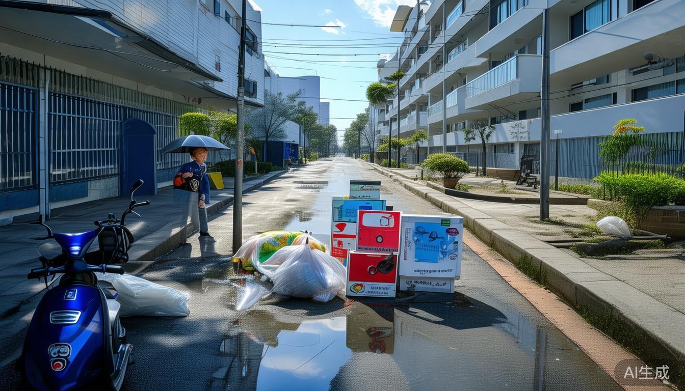 澳龙新城C区现花式抢占停车位！隐患重重谁来管？(图4)