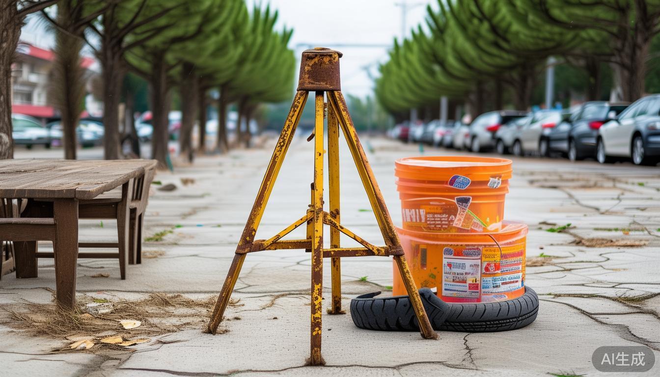 澳龙新城C区现花式抢占停车位！隐患重重谁