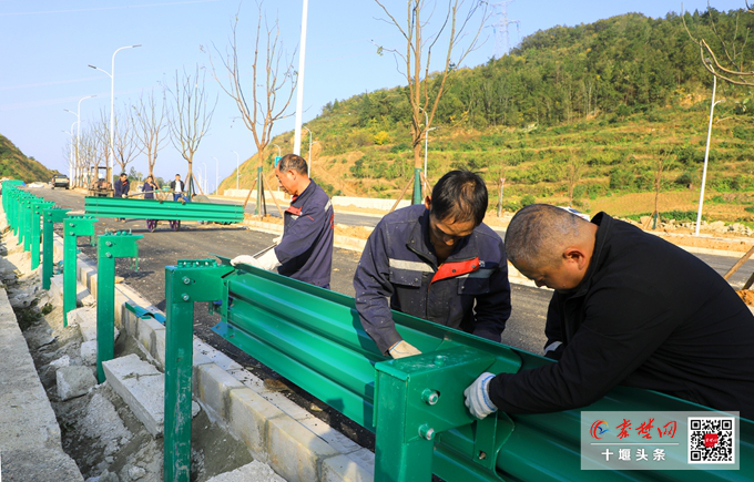 十堰向东发展快速通道（郧阳区段）建设全速