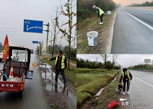 银杏染秋时养护正当时——曾都交通全力备战冬季道路畅通(图2)