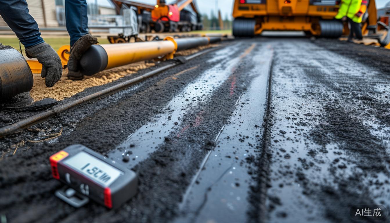 集美北大道提升改造工程冲刺年底完工？沥青