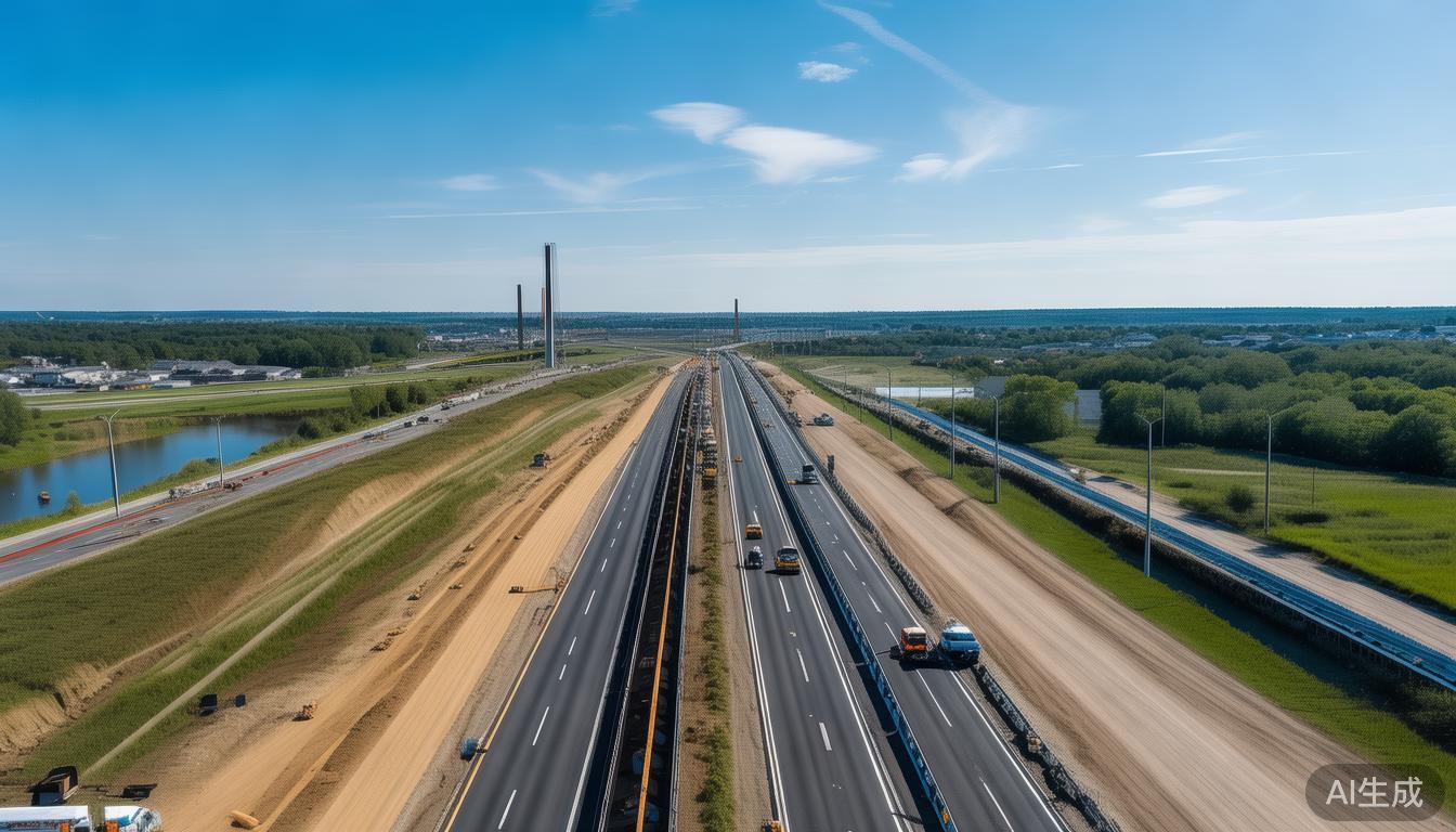 集美北大道提升改造工程冲刺年底完工？沥青摊铺现场大揭秘(图5)