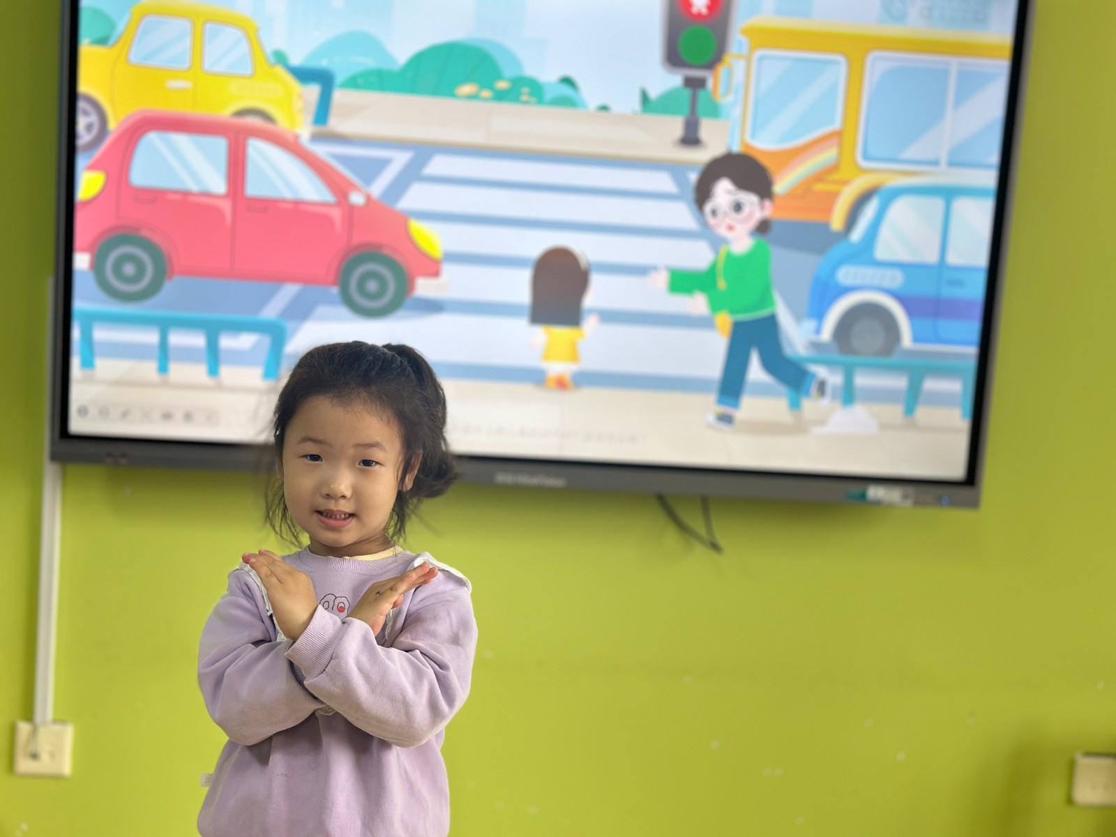 济南高新区玺悦幼教集团（空港园）开展“文明交通安全相伴”主题活动(图5)