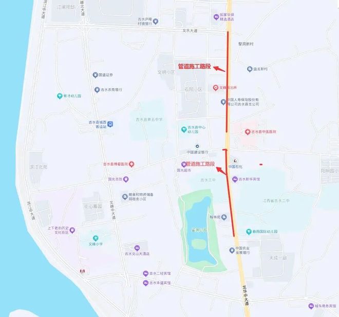 吉水这些路段实行交通管控！涉及万里大道、文峰大道、龙华中(图5)